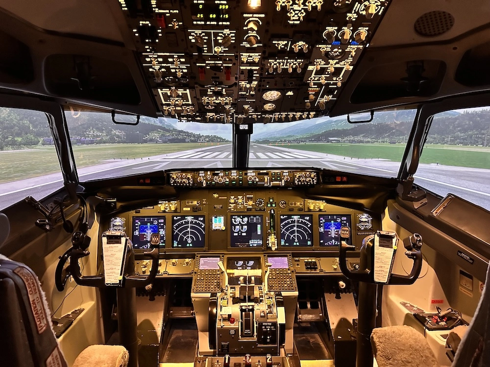 Simulateur Boeing